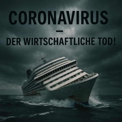 Symbolbild der wirtschaftliche Tod durch Corona